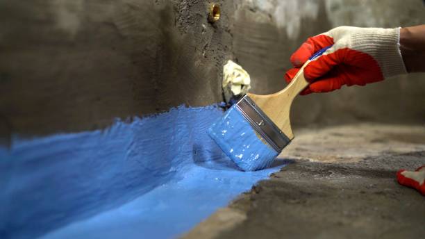 Commercial Emergency Waterproofing project at a Phoenix, NY business property by SJ Waterproofing Pros